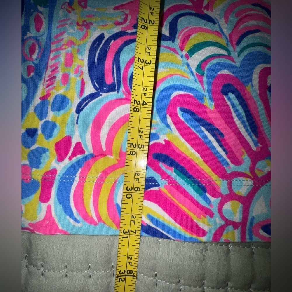 Lilly Pulitzer Shia Midi Skirt Resort Psychadelic Sunshine Coastal Paisley Sz L - Picture 4 of 9